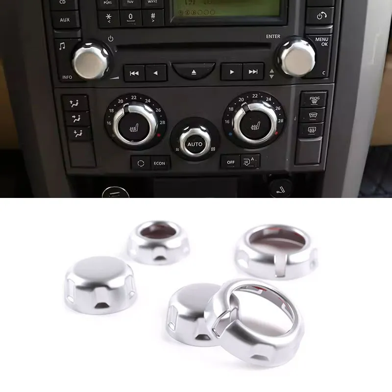 

Для Land Rover Range Rover Sport L320 2005 2006-2008 Discovery 3 LR3 2004-2009 автомобильная центральная крышка ручки громкости кондиционера