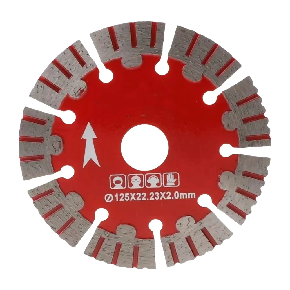 1PC Disco de Corte a Seco com Lâmina de Diamante de 114 125mm para Mármore, Concreto, Porcelanato, Granito, Quartzo e Pedra