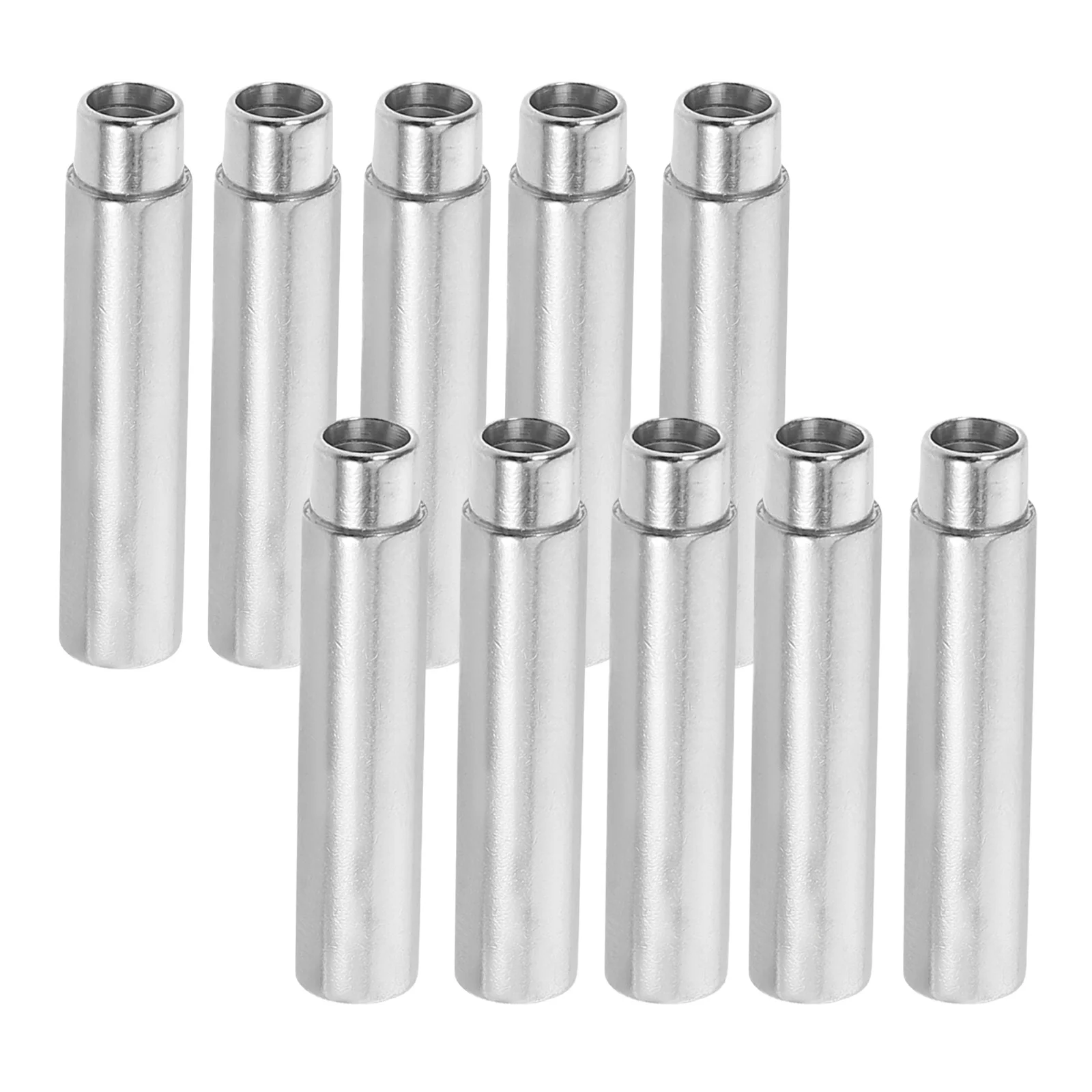 

10 PCS Brush Adapter Iron Soldering Tool Pyrography Head Universal for Electric Tools Metal