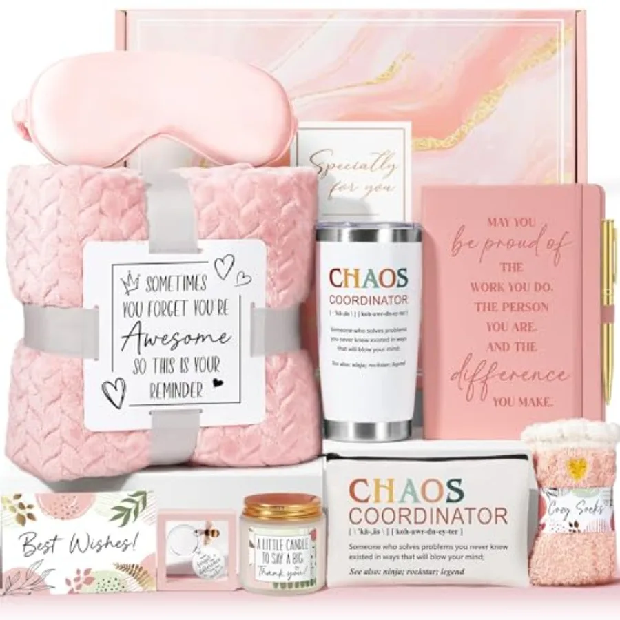 

Thank You Gifts for Women Administrative Professional Day Gifts Chaos Coordinator Gifts for Coworker Teacher Employee Appreciat