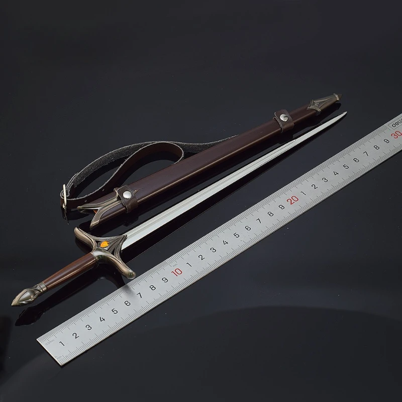 30 センチメートル/11.81 インチロードオブザリング映画やテレビ周辺機器ケラントリル剣刀ナイフおもちゃの剣武器モデル金属工芸ギフト