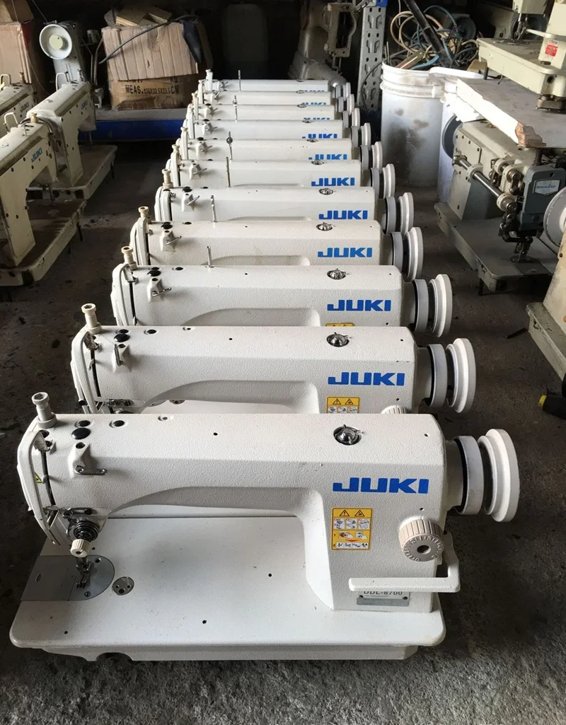 New Industrial Japanese Brand Used JUKI 8700 Sewing Machine Single Needle Flat Stitch Sewing Machine
