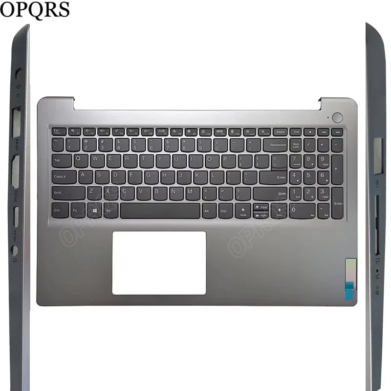 NEW Spanish/US Keyboard For IdeaPad 3-15ITL6 3-15ALC6 15S 2021 Laptop Palmrest Upper Cover Case