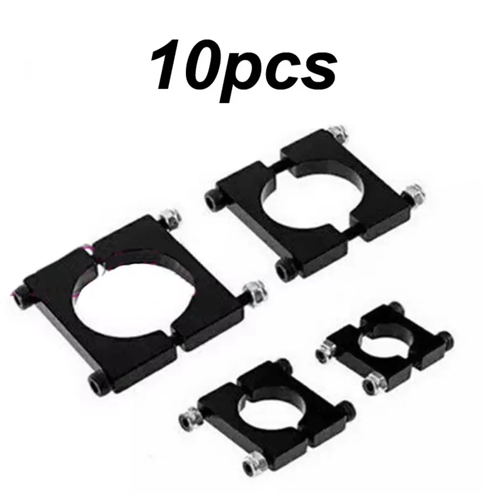 10 pcs Aluminum alloy 10mm 12mm 16mm 20mm 22mm 25mm 30 tube clamp mm Carbon tube Clip for UAV Drone plant