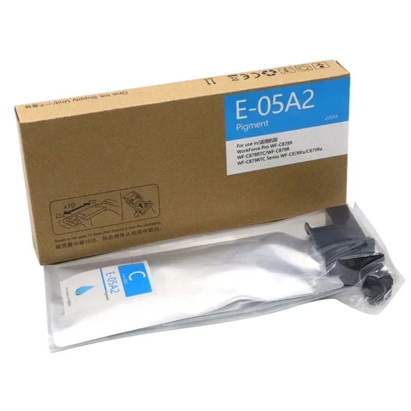 Imagem -06 - Cartucho de Tinta com Tinta Pigmentada Adequado para Epson Workforce Pro Wf-c878r C878r C879r Wf-c879r Impressora Ink Bolsa Europa Apenas