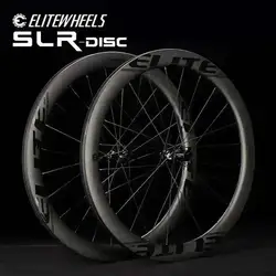 ELITEWHEELS SLR Disc Brake Carbon Road Bike Wheels RD13 Ratchet System 36T Clincher Tubeless 700c Cyclocross Wheels