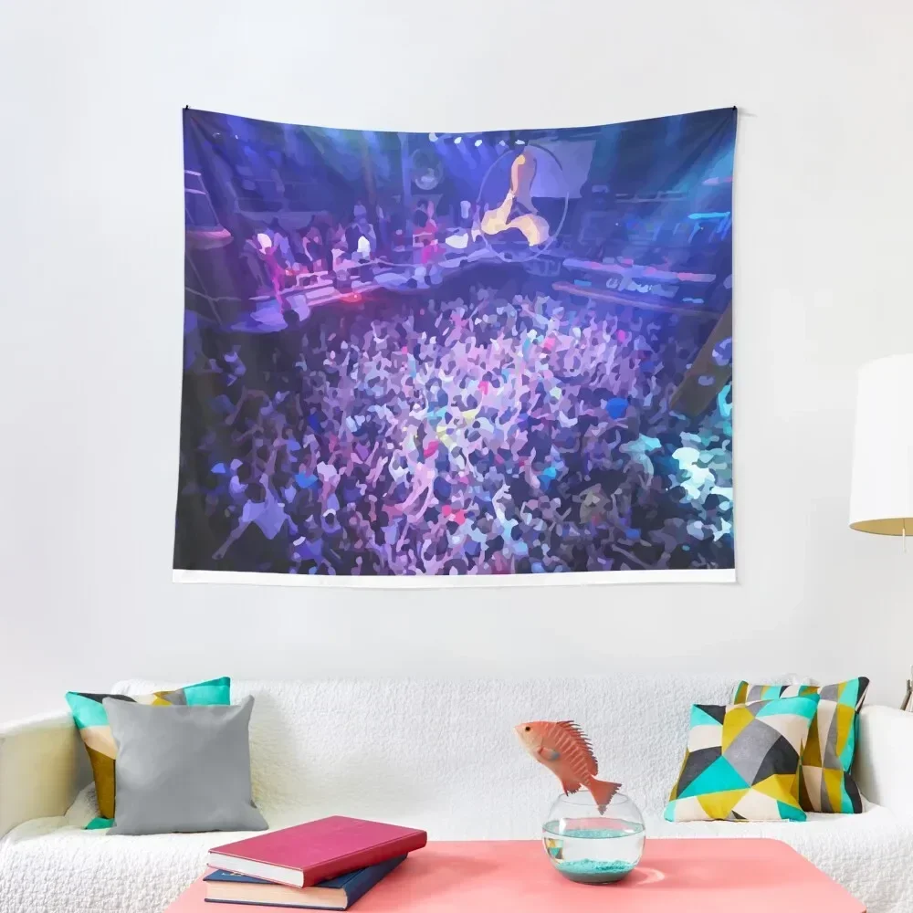 

cream nightclub Tapestry Kawaii Room Decor Wall Decor Tapestry