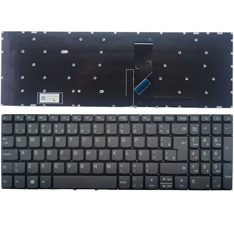 Pop for Lenovo IdeaPad 330S-15 330S-15ARR 330S-15AST 330S-15IKB 330S-15ISK 7000-15 Brazil BR laptop keyboard No backlit