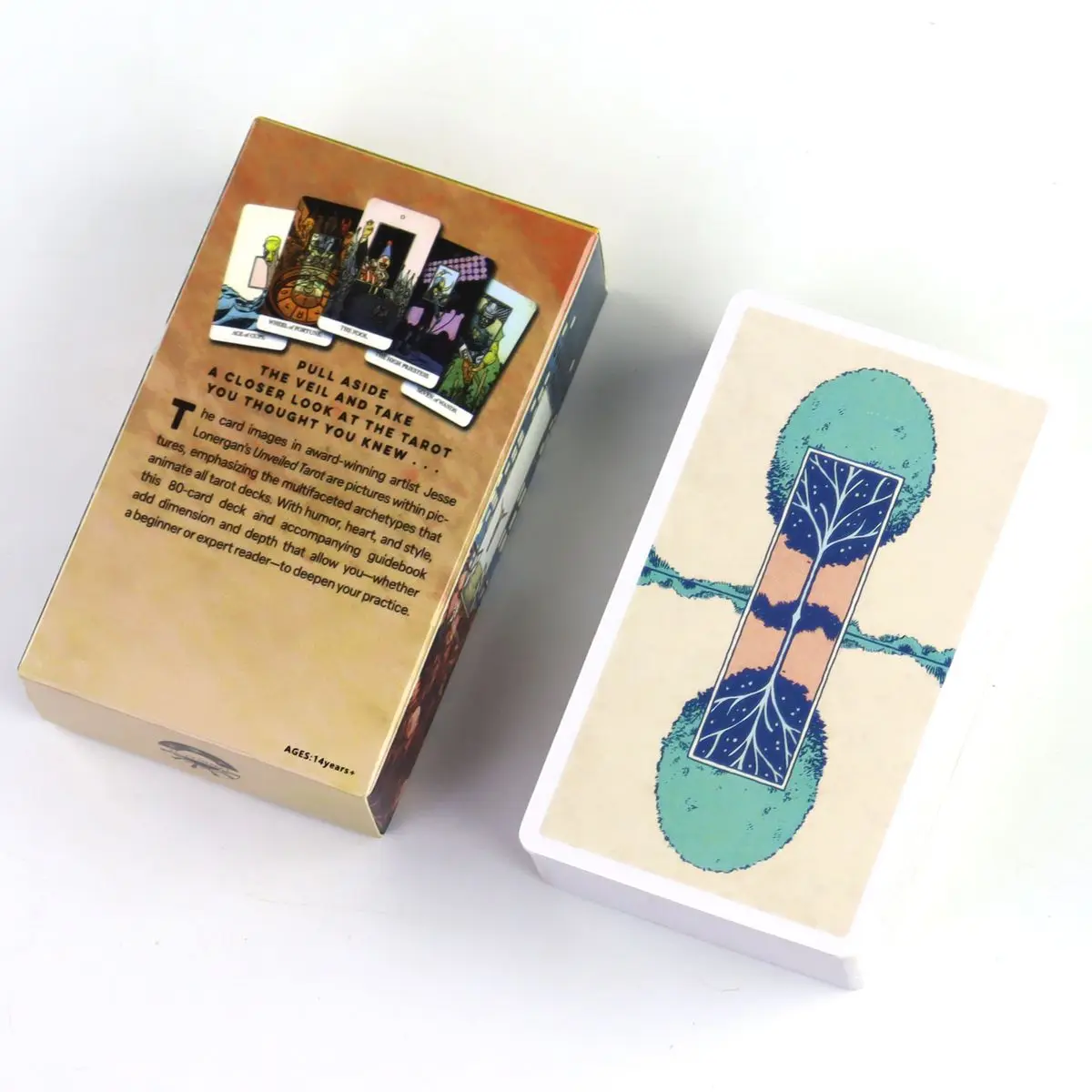 10.3*6cm The Unveiled Tarot 80 Pcs Tarot Cards (with 2 Special Cards) Pocket Edition - Image 4