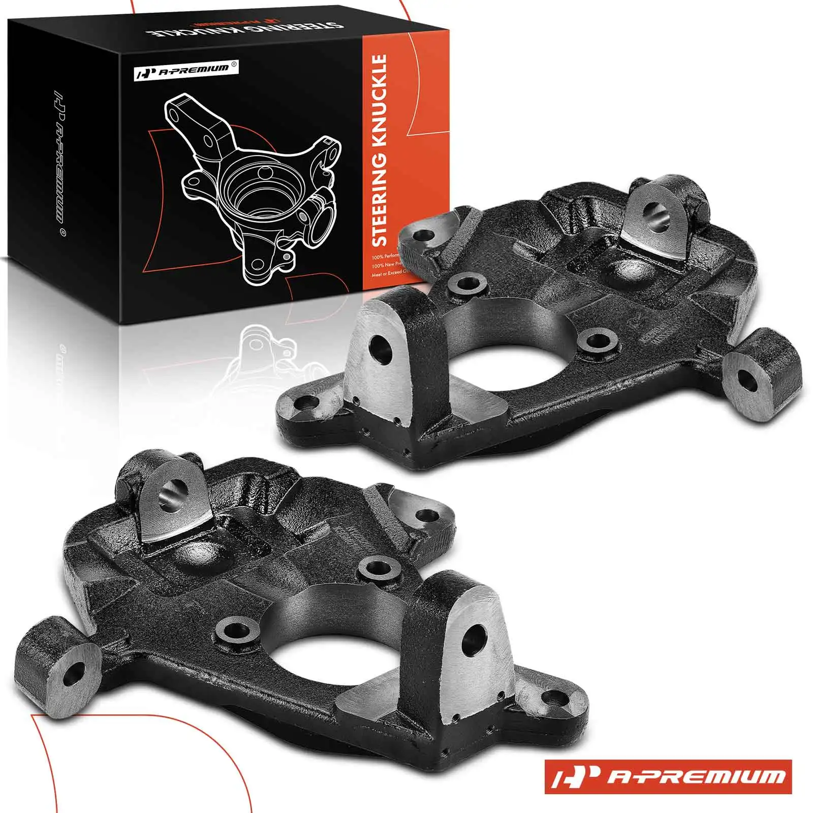 A-Premium 2Pcs Front Left & Right 2 Inch Drop Lowering Spindles for Chevrolet Silverado 1500 1999-2007 GMC Sierra 1500 1999-2007