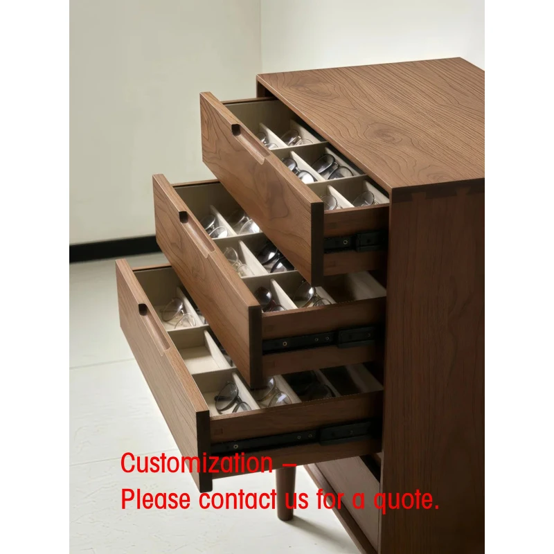 custom.Sunglasses Eyewear Display Stand LED Lighting Movable Floor Stand Lockable Design Customizable Wooden Eyeglass Displa