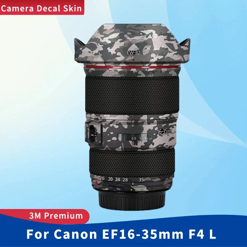 EF 16-35mm F4 L IS USM Lens Sticker Protective Film Anti-Scratch Body Protector Skin For Canon Lens EF16-35 F4L IS USM