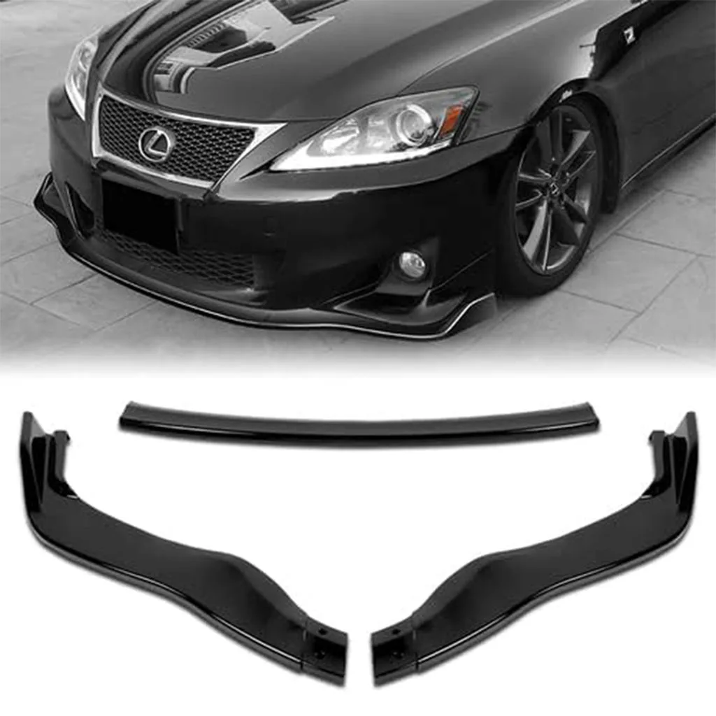 

For Lexus IS200d IS250C IS350 2011 2012 2013 Car Front Bumper Splitter Lip Diffuser Body Kit Spoiler Guard