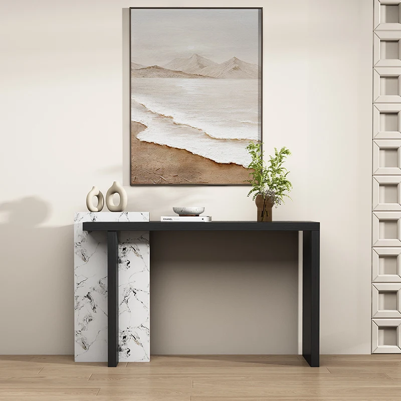 طاولة وحدة تحكم فاخرة لتوفير المساحة، طاولة تخزين فاخرة للمدخبات، أثاث غرفة المعيشة Mobili Soggiorno Simpleo