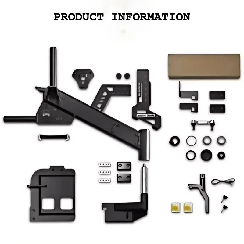 3rd Gen MEIKA Tailgate Storage Box with Spare Tire Bracket for GWM Tank 300 Aluminum Alloy Offroad Modification