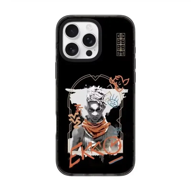 Game Anime 2.0 Acrylic Black Border iPhone 12 13 14 15 16 Pro Max Case - Protective iPhone Case with MagSafe