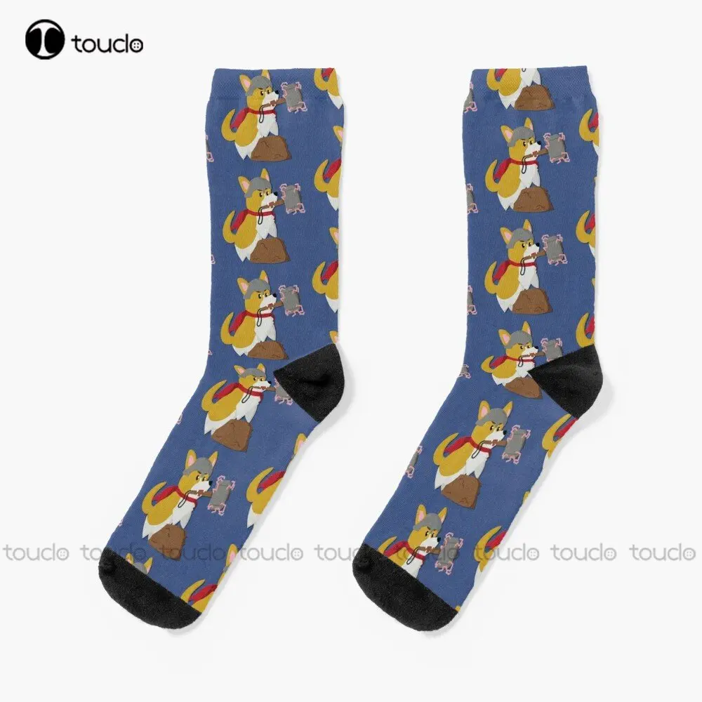 

Thorgi Dog Dogs Puppy Puppies Socks Running Socks For Men 360° Digital Print Personalized Custom Unisex Adult Teen Youth Socks