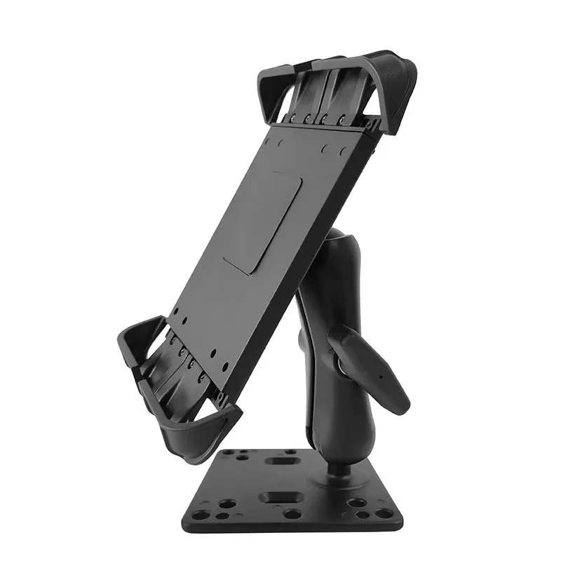 8-11 Inch Tablet Holder with 1.5 Inch Round Ball Base And 9cm /15cm /23cm / Arm and VESA 75*75 100x100 Plate for Truck/Tractor