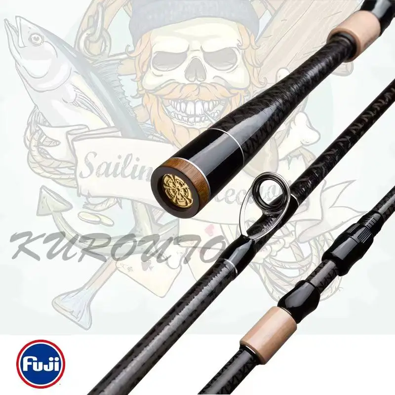 

Mavllos Kerute Bass Fishing Rod with Fast 40T Carbon Tip Lure 5-15g/10-20g Fuji Guide Professional Level Trout Spinning Rod