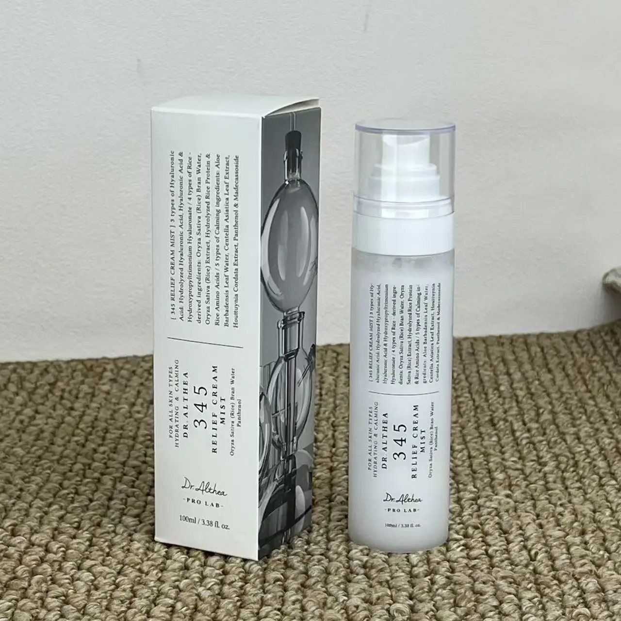 Korean Original Skincare Brand Dr. Althea 345 Soothing Repair Set Repairs Weakened Barrier Supplies Deep Hydrating Nourishment