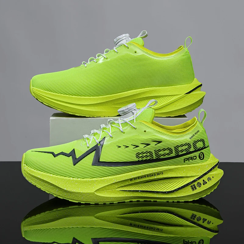 

Мужские кроссовки для бега с карбоновой пластиной, специализированные для марафона, дышащие, легкие, женские удобные нескользящие кроссовки для отдыха