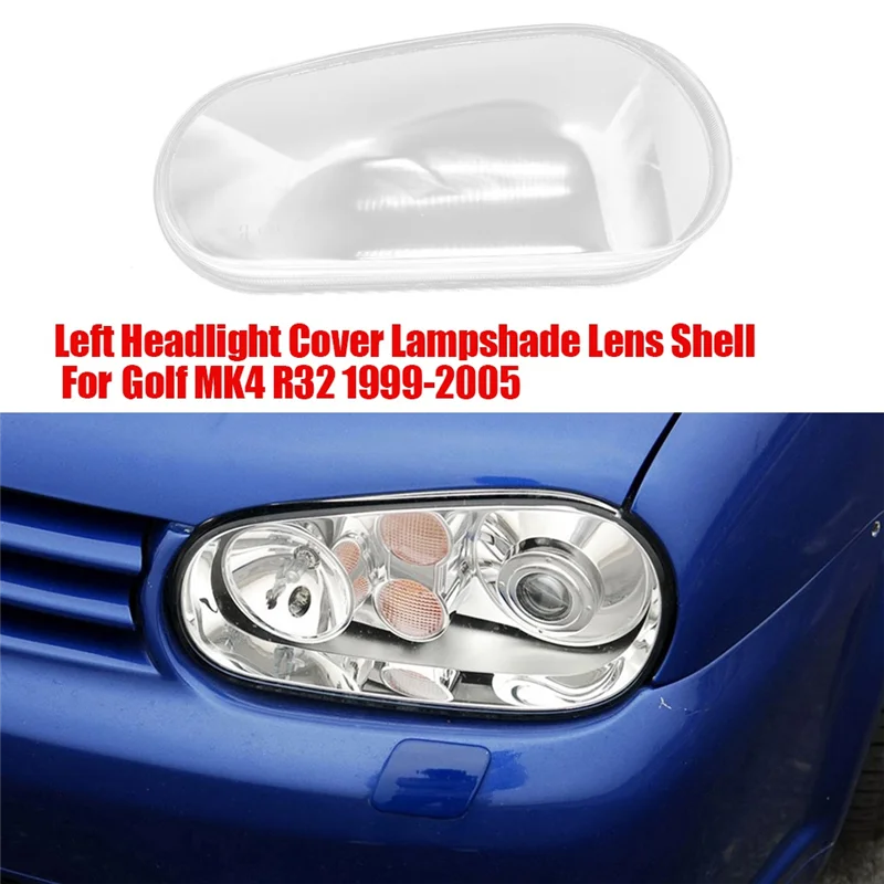 

Discount-Headlight Lampshade Transparent Shell For VW Golf MK4 R32 1999-2005 Head Light Lamp Housing Lens Protection Repair