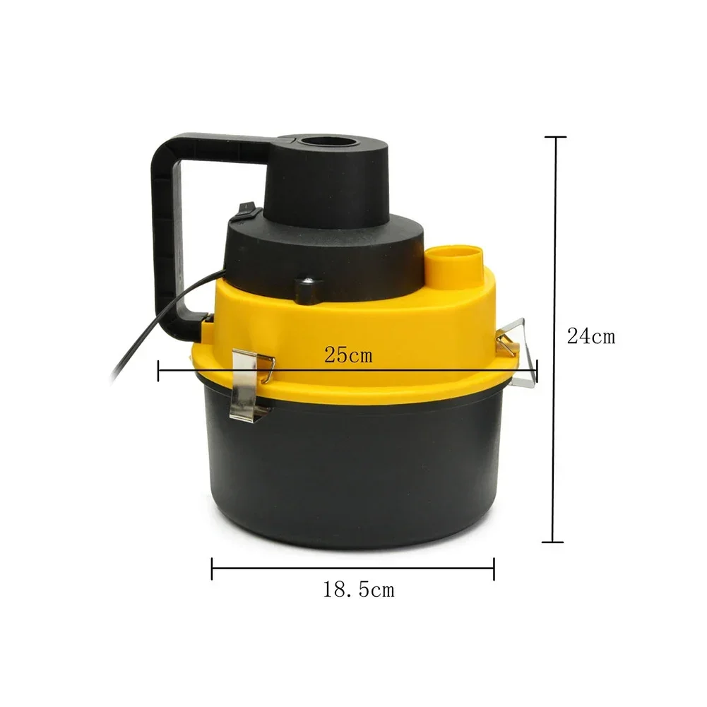 Multifunctional Vacuum Cleaner Dry/Wet DC 12V 60W High Power Car Portable Car Vacuum Cleaner Universal Cleaning Appliance