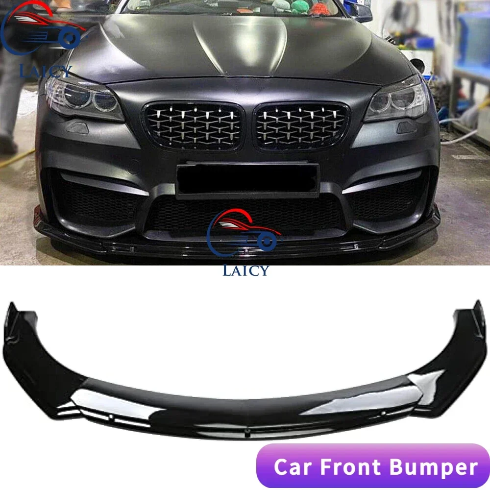 

LAICY For 5 Series F10 M Sport 520 523 535 Car Front Body Bumper Spolier Lip Chin Diffuser Splitter Air Dam Kit Protector Guard