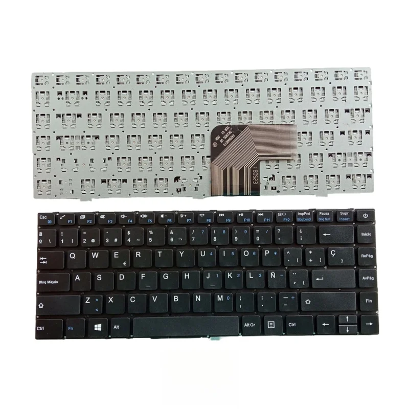 Replacement Laptop Keyboard US RU SP For Prestigio 133S01 JM290 K649 YJ‑522 NB93‑54 Notebook PC