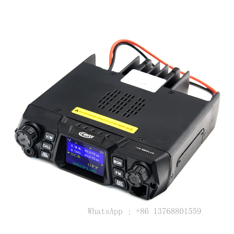 Hot Sale 100km Long Distance 100 Watts VHF Mobile WalkieTalkie CB Radio For Cars