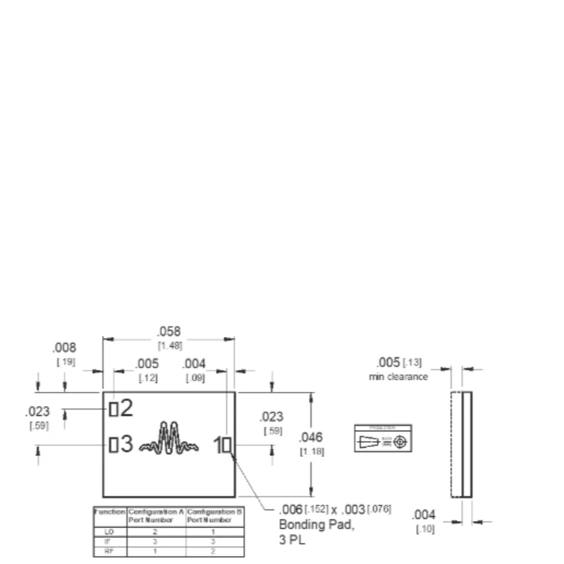 General Description MM1-1850HCH-2 GaAs DOUBLE-BALANCED MIXER