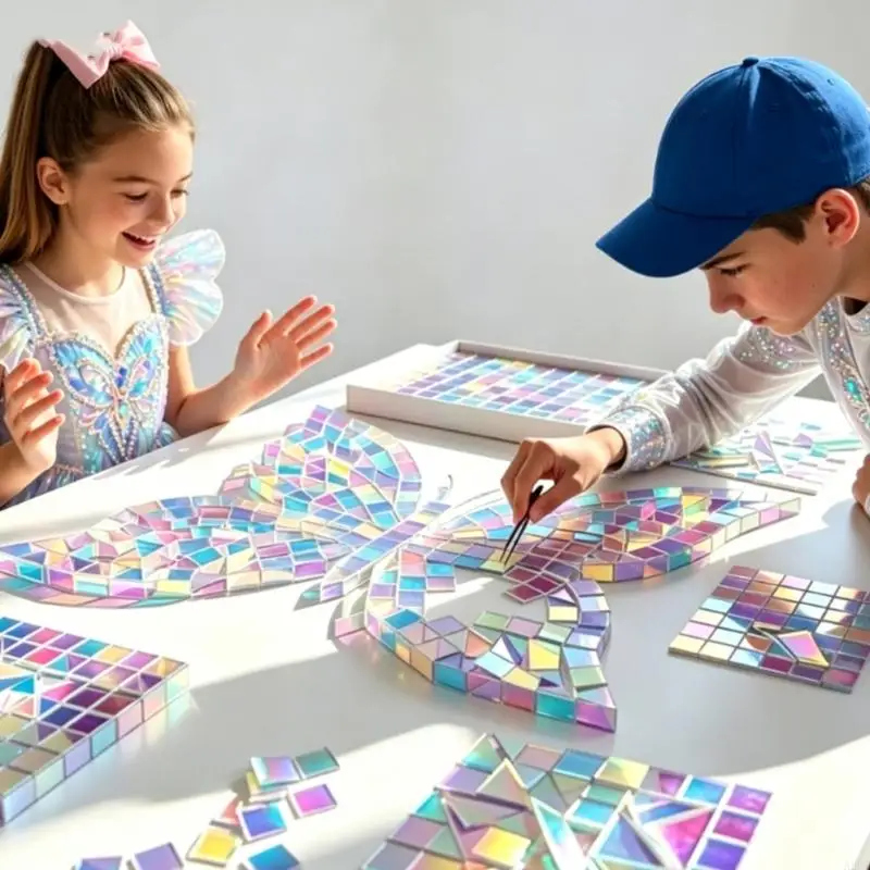 Acrylic Fashion Squares With Smooth Polishing Suitable For Garment Decoration