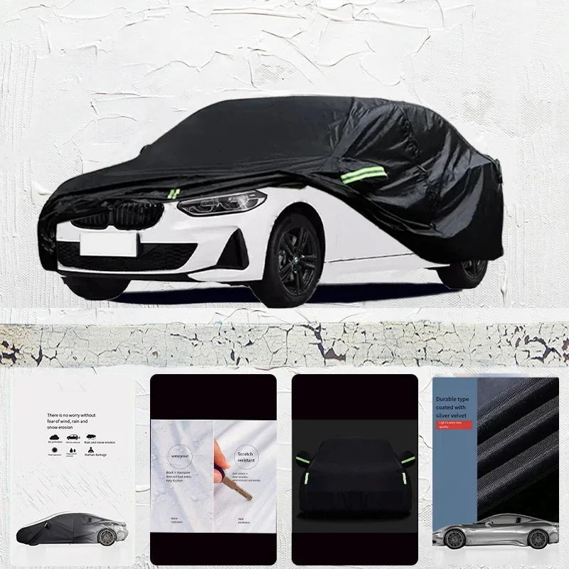 

For BMW-1-Series- Auto Anti snow Anti dust Anti-uv Anti peeling paint And Anti Rainwater 210t car cover Car cover protection