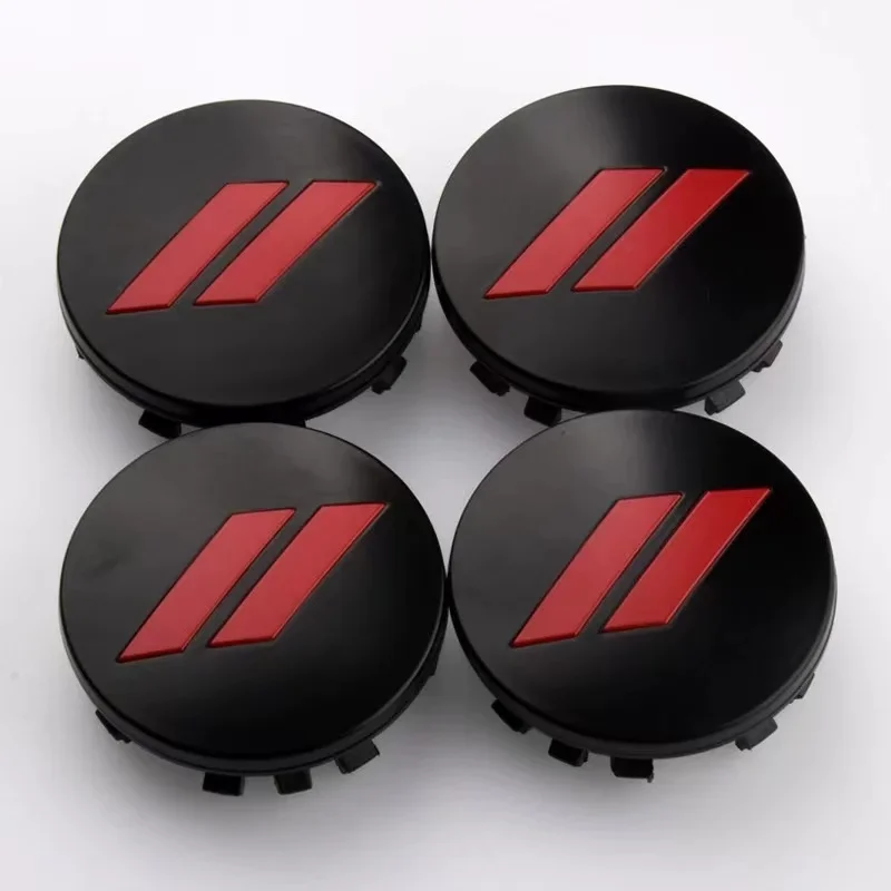 4Pcs 63mm Car Wheel Center Hub Caps Rim Cover Emblem For Dodge Charger Challenger HellCat Durango For Chrysler 300C Accessories