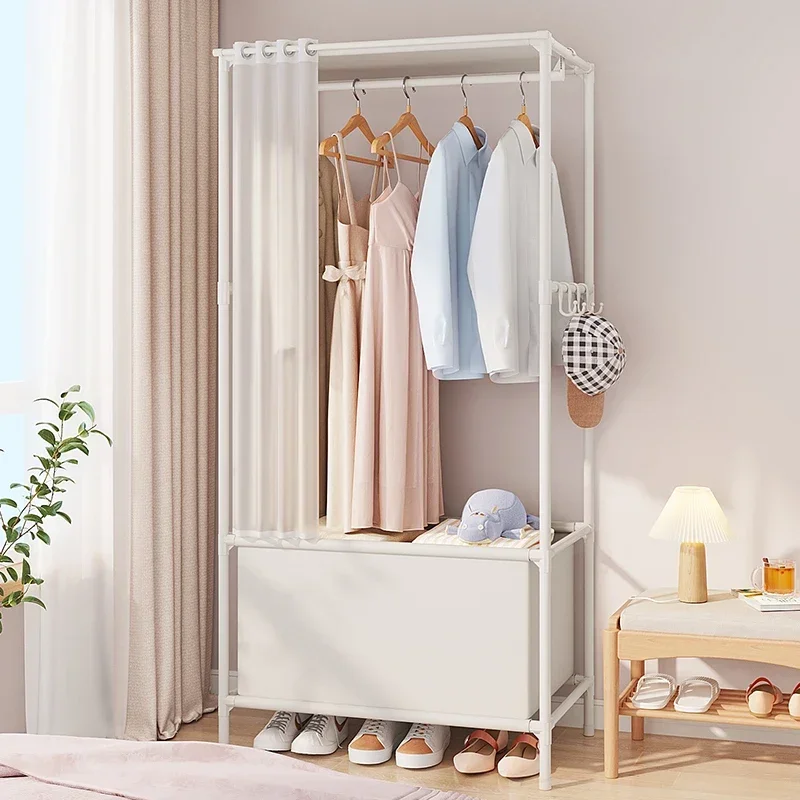 

Simple Assembly Wardrobe Thickened Dustproof Closet Organizer Household Clothes Storage Rack with Multiple Bedroom