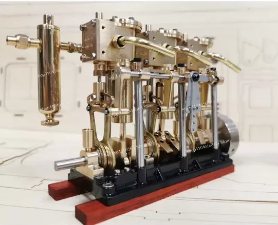 LS3-13s Dual-Cylinder/Three-Cylinder Steam Engine Model, Competition Model