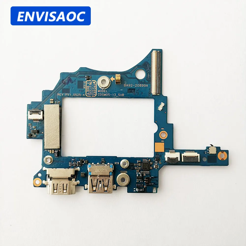 For Samsung Galaxy Book Flex2 NP930QCA Laptop micro SD Card Reader HDMI-Compatible USB Jack Port Board BA92-20899A BA41-02828A