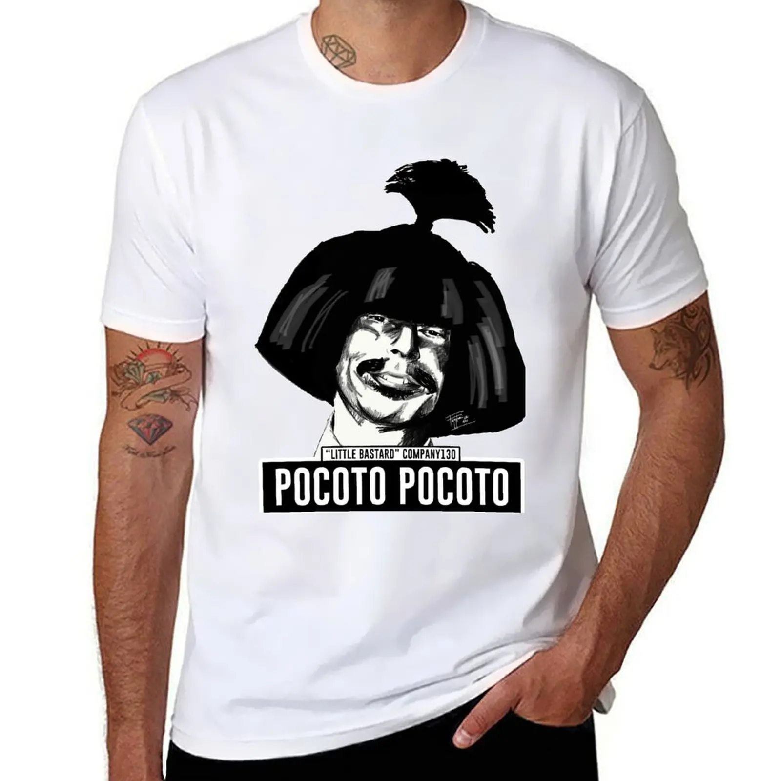 

pocoto pocoto T-Shirt man t shirt cotton high quality t shirts for man graphic tees t shirt for man 100 percent cotton T-Shirt