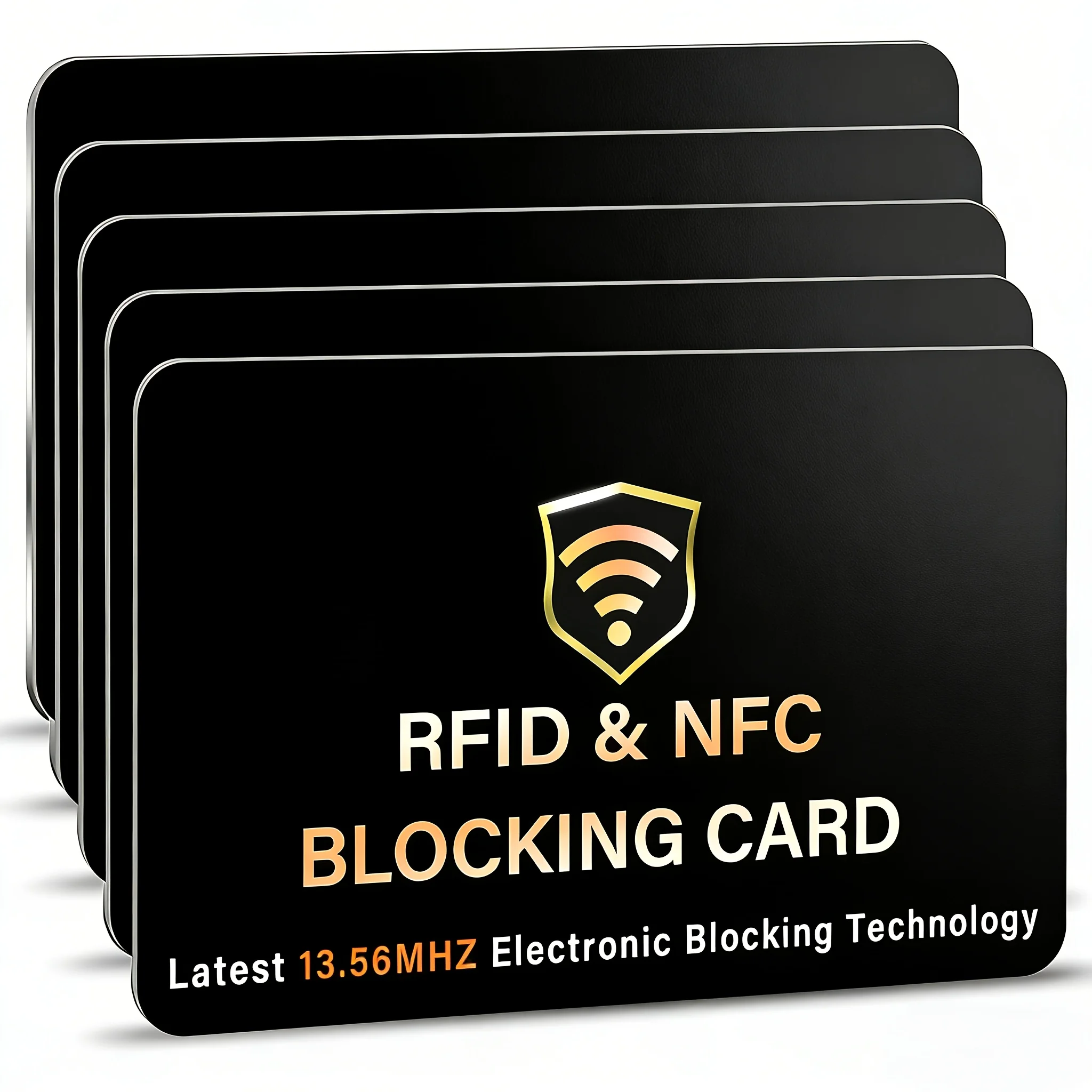 10-Pack Credit Card Protector Cards – RFID Blocking Technology, Shields Wallet from NFC Theft, Guards Debit Cards, ID & Passport