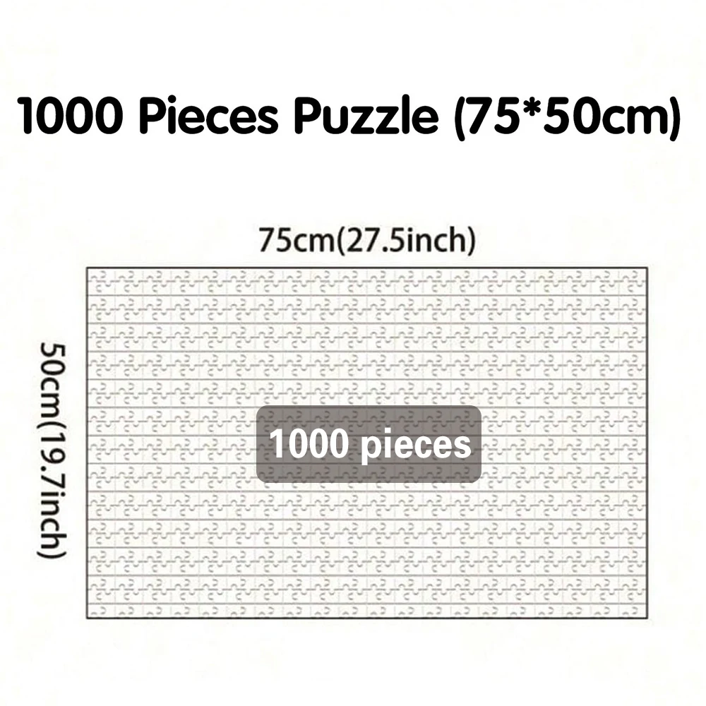 Gepersonaliseerde aangepaste fotopuzzel Aanpassen "Karton/houten 35/300/500/1000 stukjes Legpuzzels voor volwassenen Kinderspeelgoed"