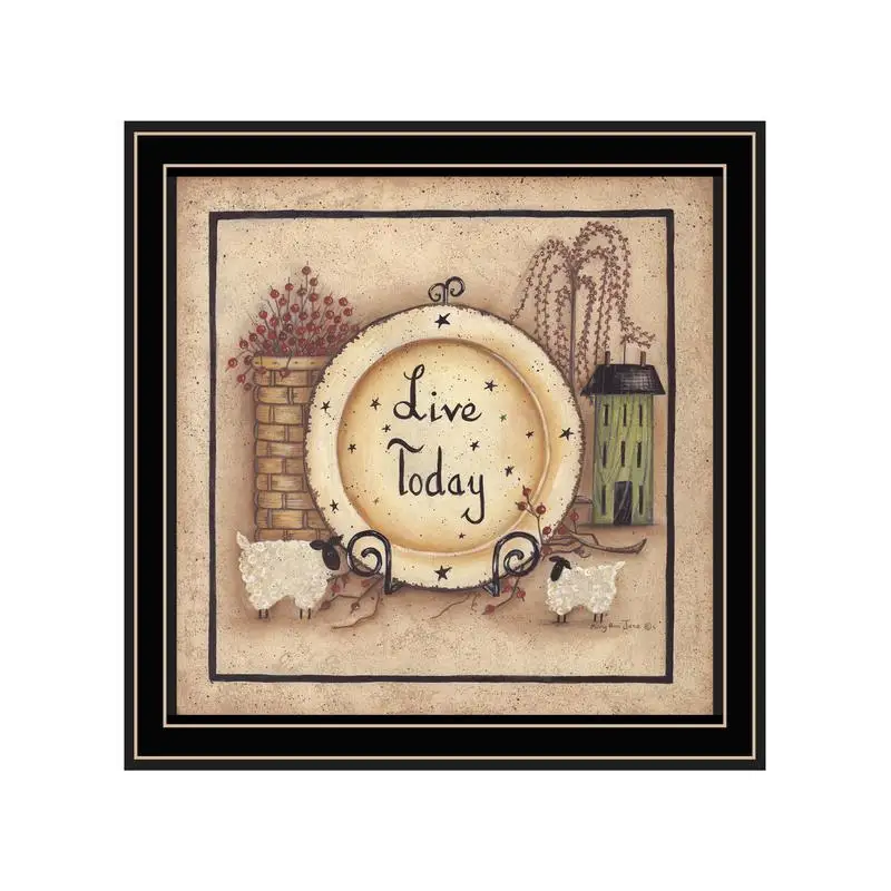 Live Today Framed P…