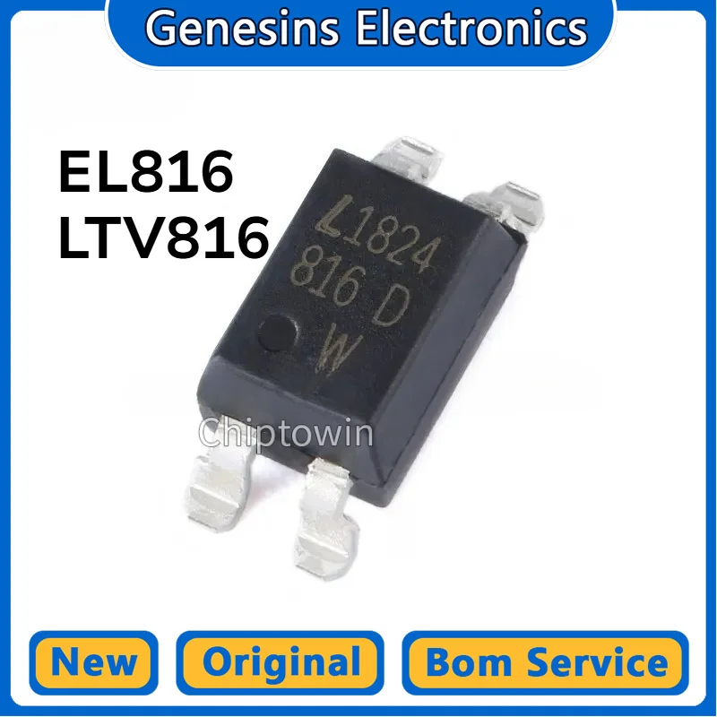 5/50/500 pcs Original LTV816 EL816 B/C Single Channel, Isolator, Optocoupler LTV817 WN7