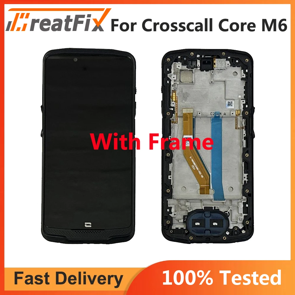 with-frame-for-crosscall-core-m6-lcd-display-touch-screen-sensor-for-crosscall-m6-core-m6-lcd-display-touch-screen