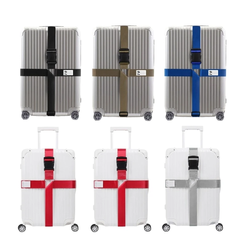 Adjustable Luggage Belts Heavy Duty Luggage Strap Versatile Bag Belt Lightweight Protect Your Valuables During Travels