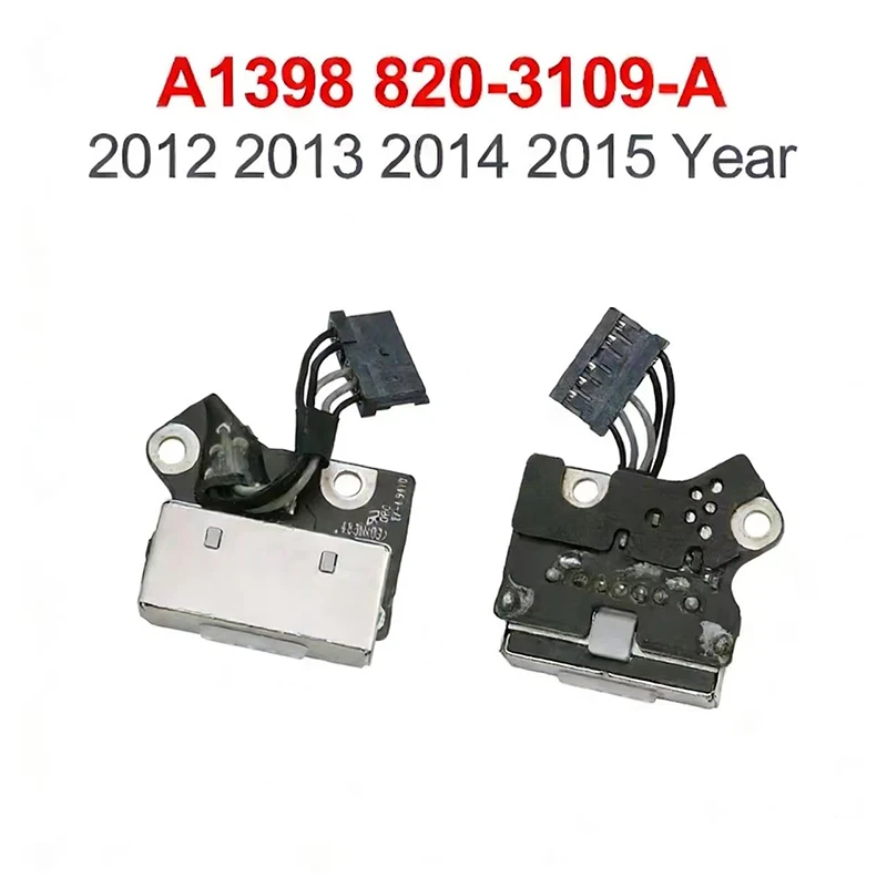 Original For Macbook Pro A1297 A1286 A1278 A1398 A1425 A1502 DC Power Jack Board 820-3248 820-2565-A 820-3109-A 820-3584-A image 4