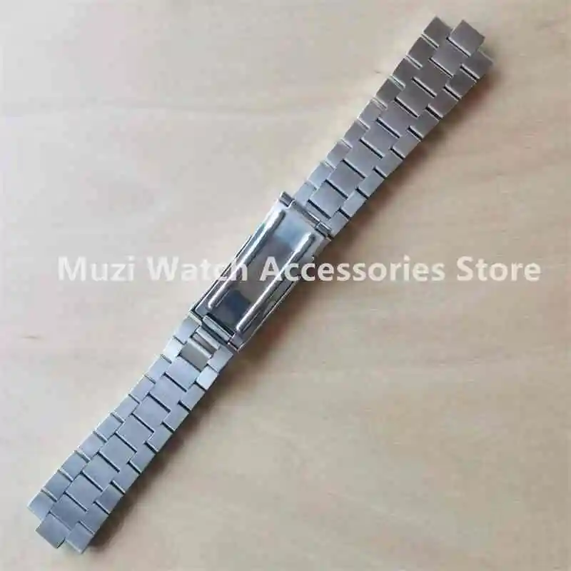 316L Stainless Steel 18mm 20mm Brushed Cruved End President Vintage Watch Band Strap Fits for  ROX SKX Watch