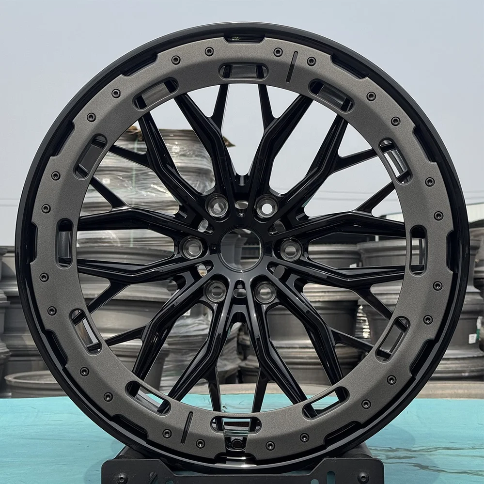 Matte Brushed Forged Monoblock Racing Alloy Wheel Rims 18-24 Inch 5x112 5x114.3 Universal Passenger Car Upgrade Replacement Rims