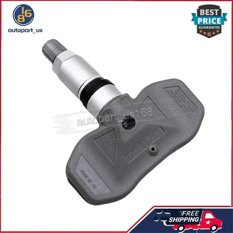 Sensor de monitor de pressão dos pneus TPMS de 4 unidades 25758220 25981210   315MHZ para Cadillac STS XLR Chevrolet Corvette