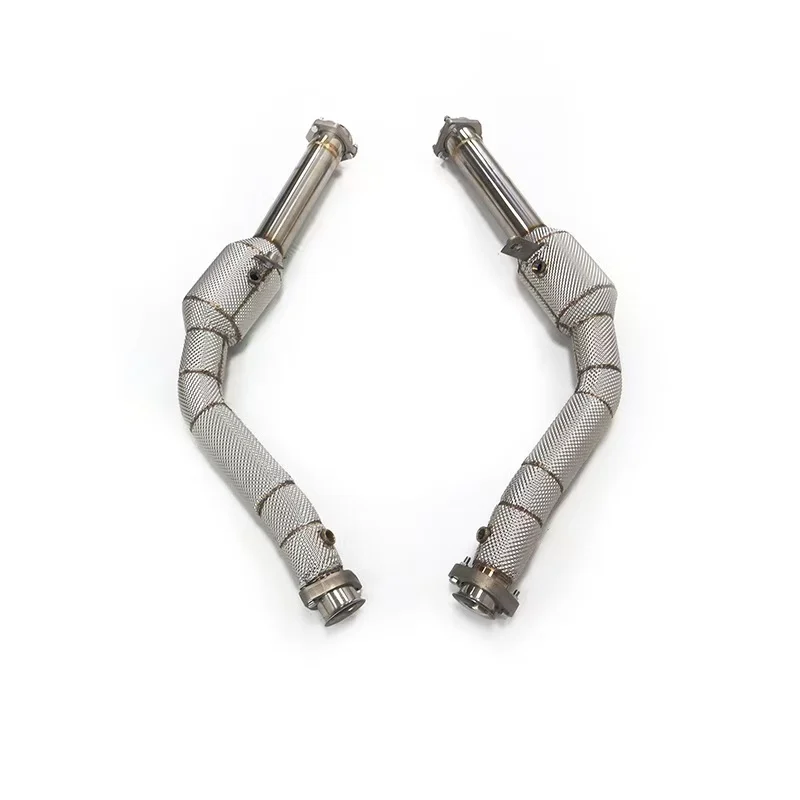 

Прямая выхлопная труба ING из нержавеющей стали для Mercedes Benz G500 G63 G65 W463 с высокопроизводительными деталями автоматической токарной трубы