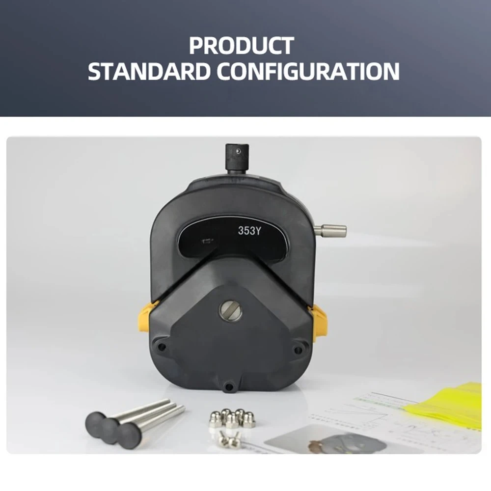 Peristaltic Pump Head 353Y Easy Install Large Flow & Injection Technics Peristaltic High Strength Pump Head 353Y